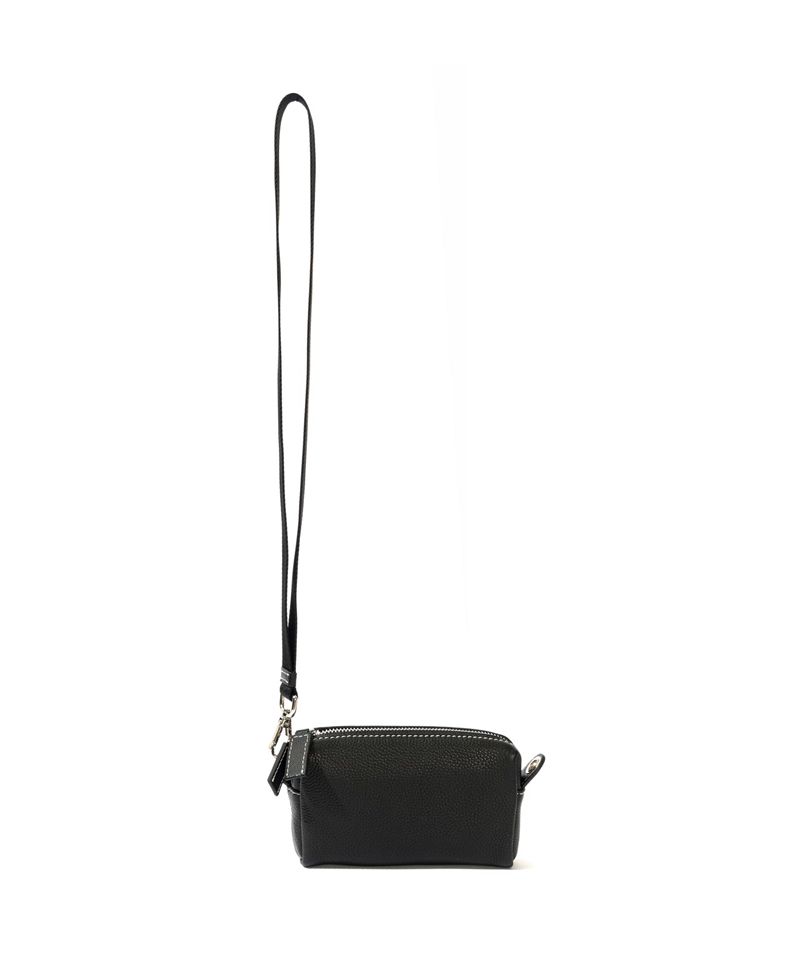 Sac À Main Playboy Cuir Pouchette Femme Noir | ATOMPWU-21