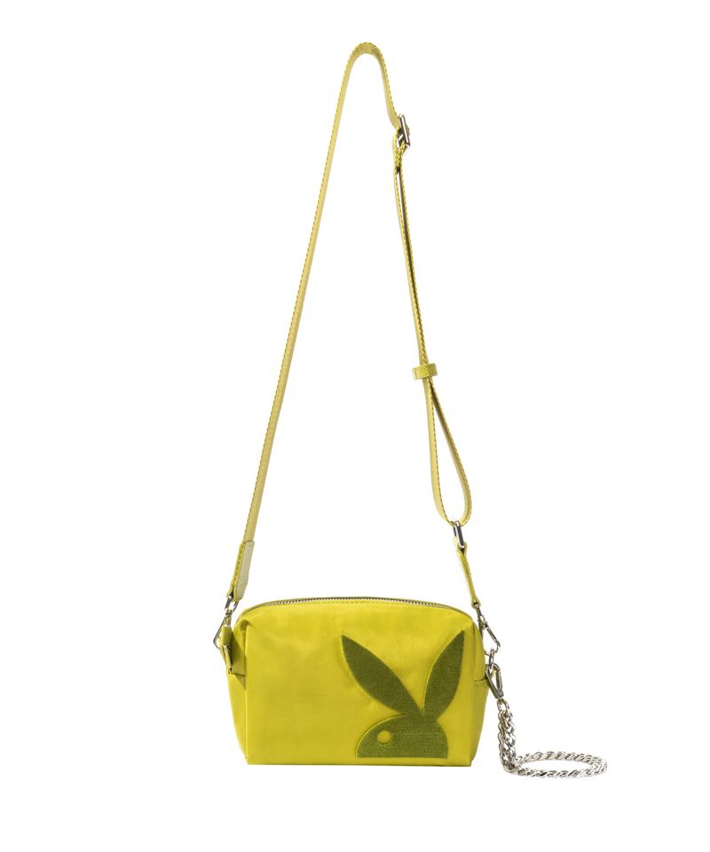 Sac À Main Playboy Nylon Crossbody Femme Bleu Foncé | PVQBRXW-95