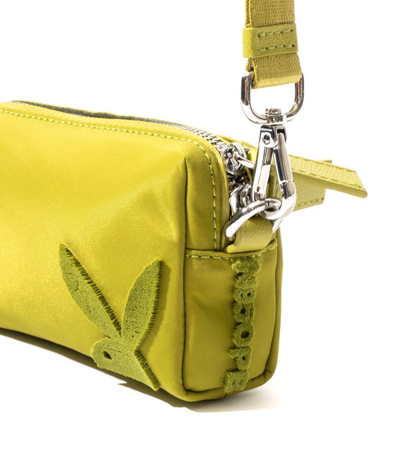 Sac À Main Playboy Nylon Pouchette Femme Vert Olive | EGXSFVI-34