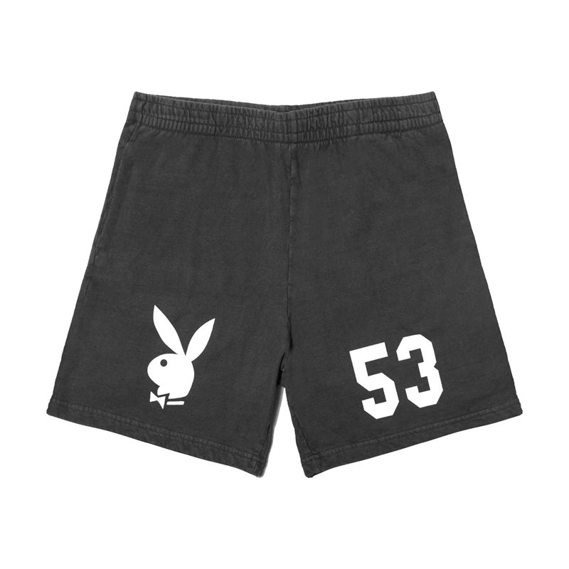 Shorts Playboy 1953 Sweats Homme Noir | OSXIBQE-42