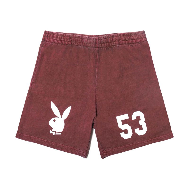 Shorts Playboy 1953 Sweats Homme Noir | OSXIBQE-42