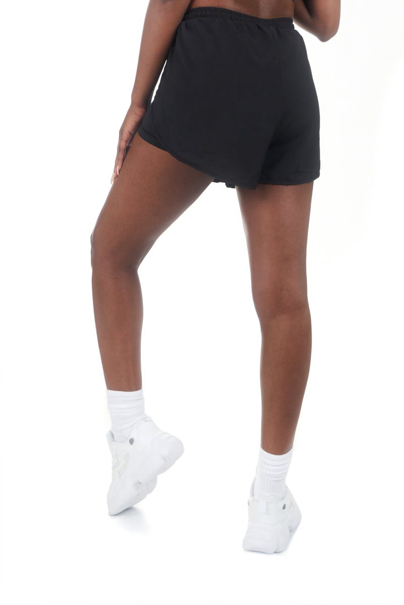 Shorts Playboy Active Runners Femme Noir | STPVQAM-56