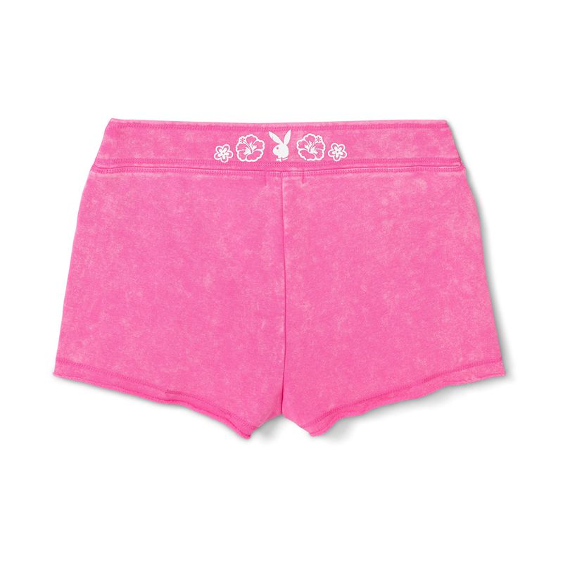 Shorts Playboy Beachs Femme Rose | DEARMNY-24