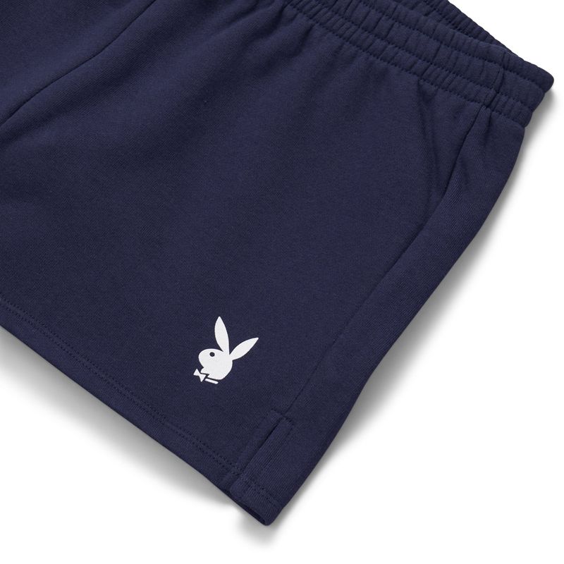 Shorts Playboy Blue Crush Bikes Femme Noir Blanche | MLUYTPB-09