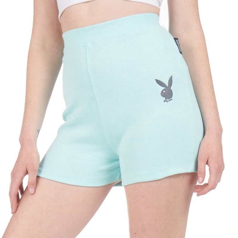 Shorts Playboy Classiche Biking Femme Noir | AKSTJUC-43