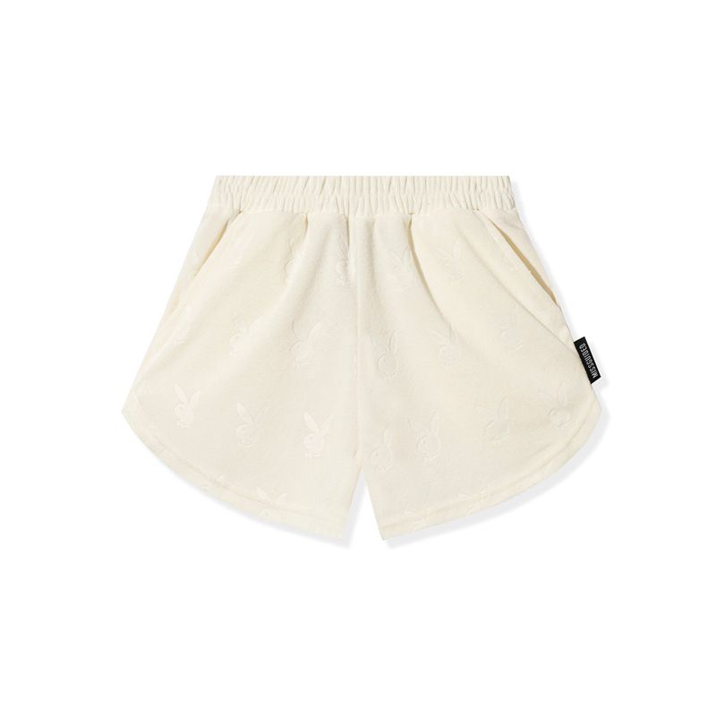 Shorts Playboy Missguided Sport Course Femme Rose | JHWARYF-98