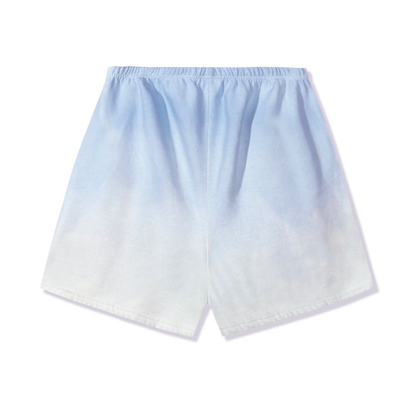 Shorts Playboy Ombre Sunburst Sweat Homme Blanche Bleu | YHTNECI-54