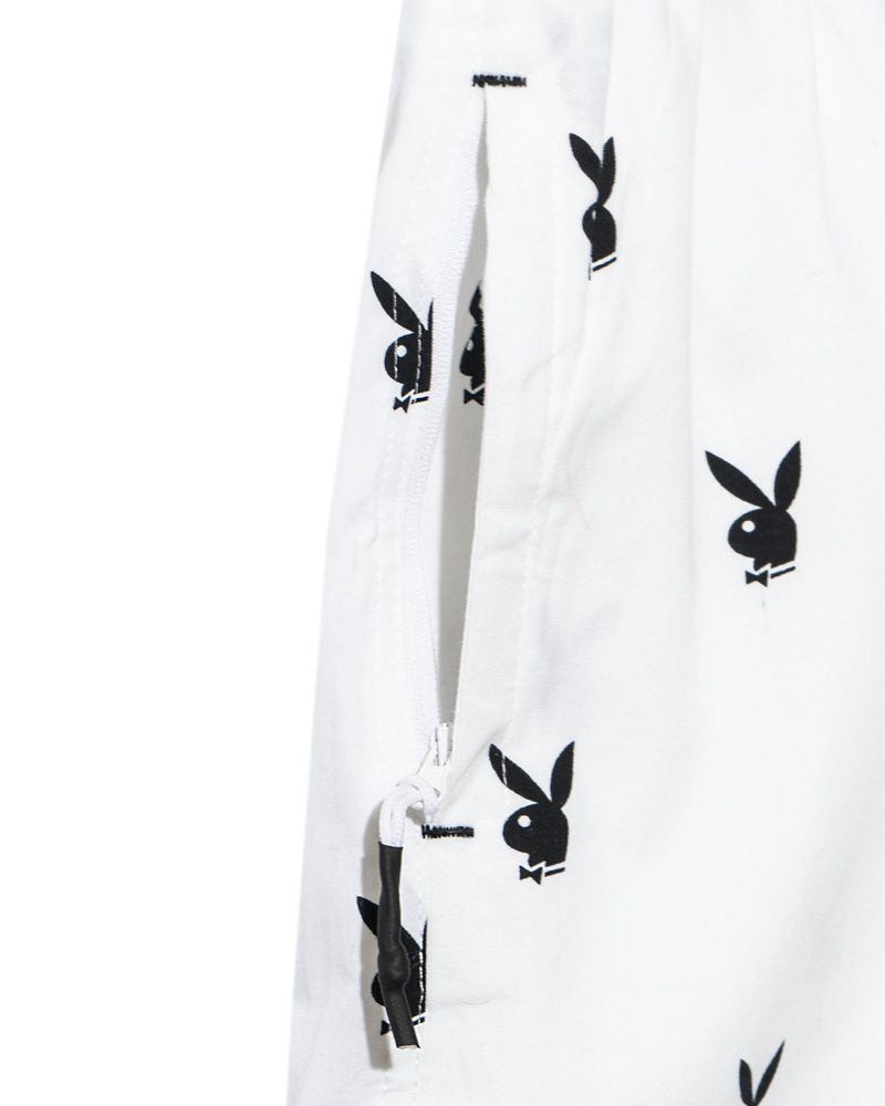 Shorts Playboy Repeating Rabbit Head Lounge Homme Bleu | PUIRBDS-13