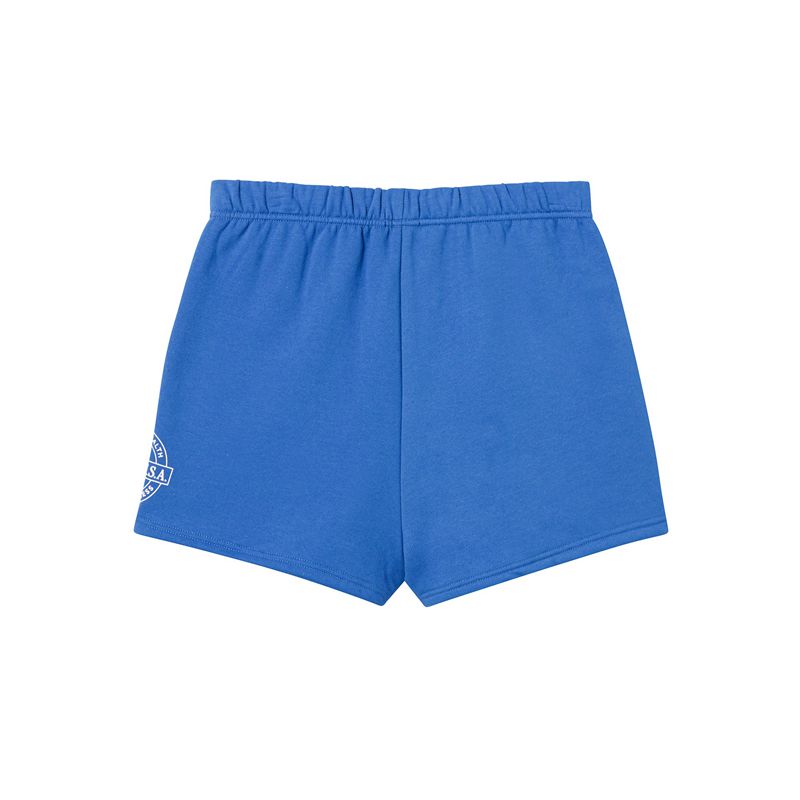 Shorts Playboy Slim Sweats Femme Bleu | RHLMNWI-10