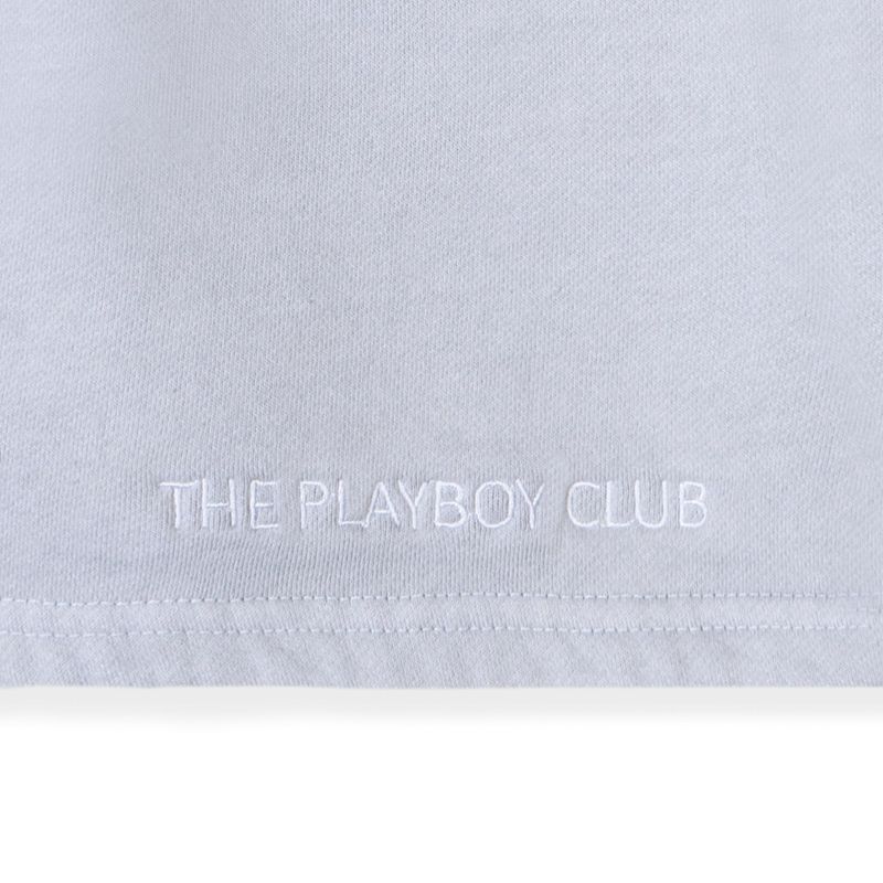 Shorts Playboy Vip Club Sweat Homme Grise | JPTYEAX-51