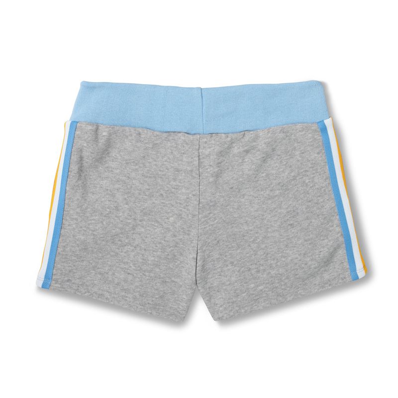 Shorts Playboy Warmups Femme Grise Bleu | BURXEPM-79