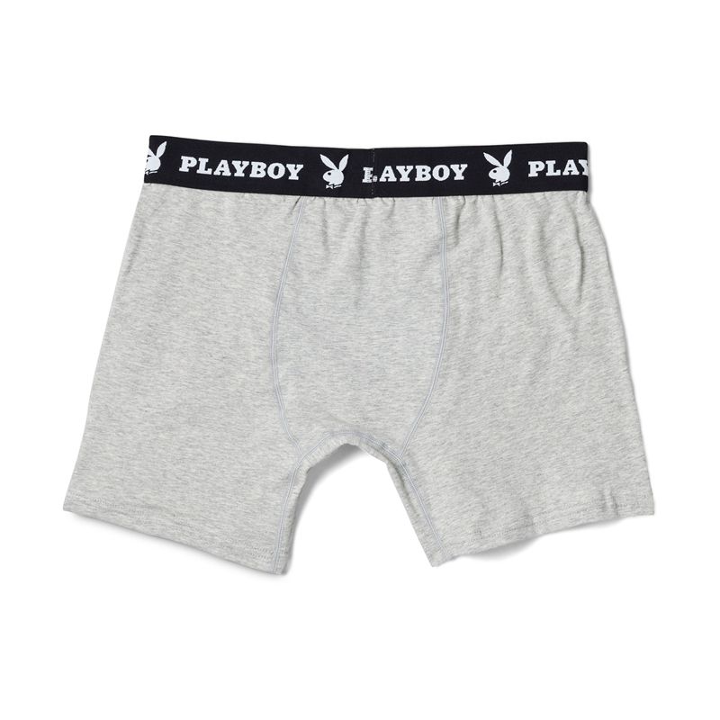 Sous Vêtement Playboy 1-Pack Boxer Brief Homme Noir | DMYQXCV-51