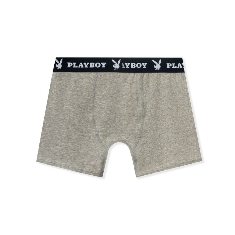 Sous Vêtement Playboy 3-Pack Boxer Briefs Homme Multicolore | OPKRBSF-95