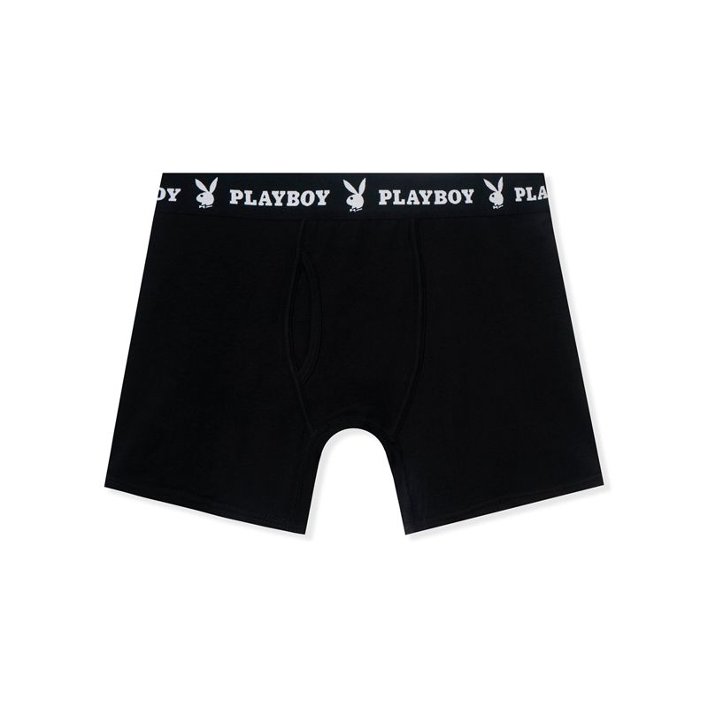 Sous Vêtement Playboy 3-Pack Boxer Briefs Homme Multicolore | OPKRBSF-95