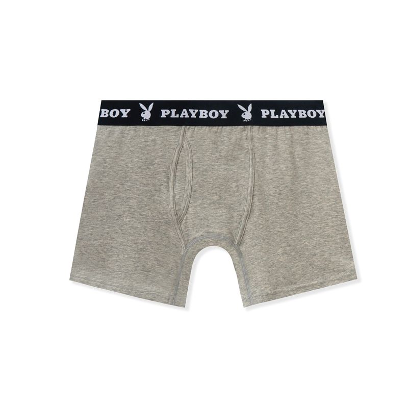 Sous Vêtement Playboy 3-Pack Boxer Briefs Homme Multicolore | OPKRBSF-95