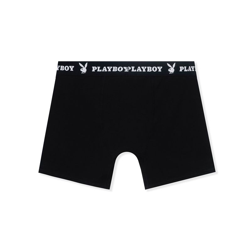 Sous Vêtement Playboy 3-Pack Boxer Briefs Homme Multicolore | OPKRBSF-95