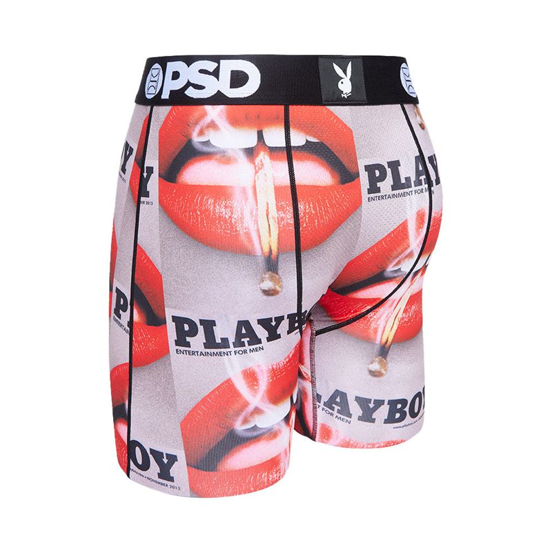 Sous Vêtement Playboy November 2013 Cover Boxer Brief Homme Multicolore | QVDTEWX-34