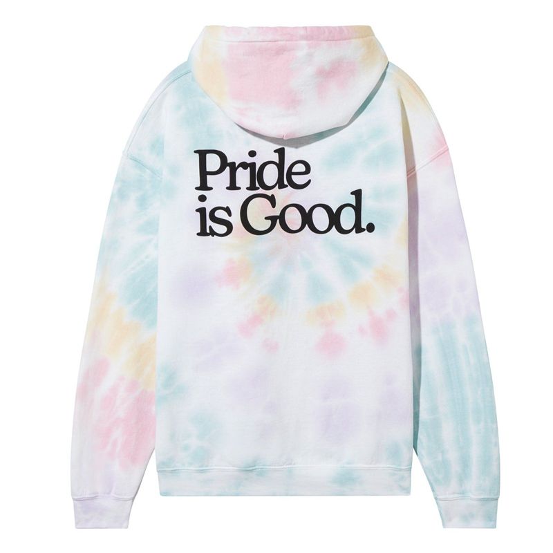 Sweat À Capuche Playboy Pride Is Good Multi Tie Dye Femme Multicolore | QJMATSO-39