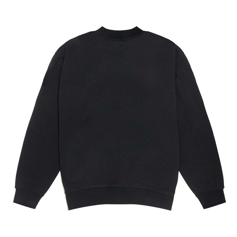 Sweat À Capuche Playboy Private Party Crewneck Sweat Homme Noir | IQTDNPV-80