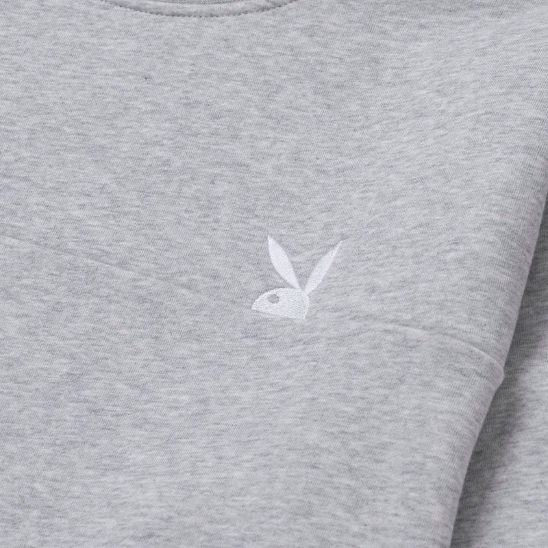 Sweat À Capuche Playboy X Huf Rabbit Head Crewneck Homme Noir | TUPXMJH-63