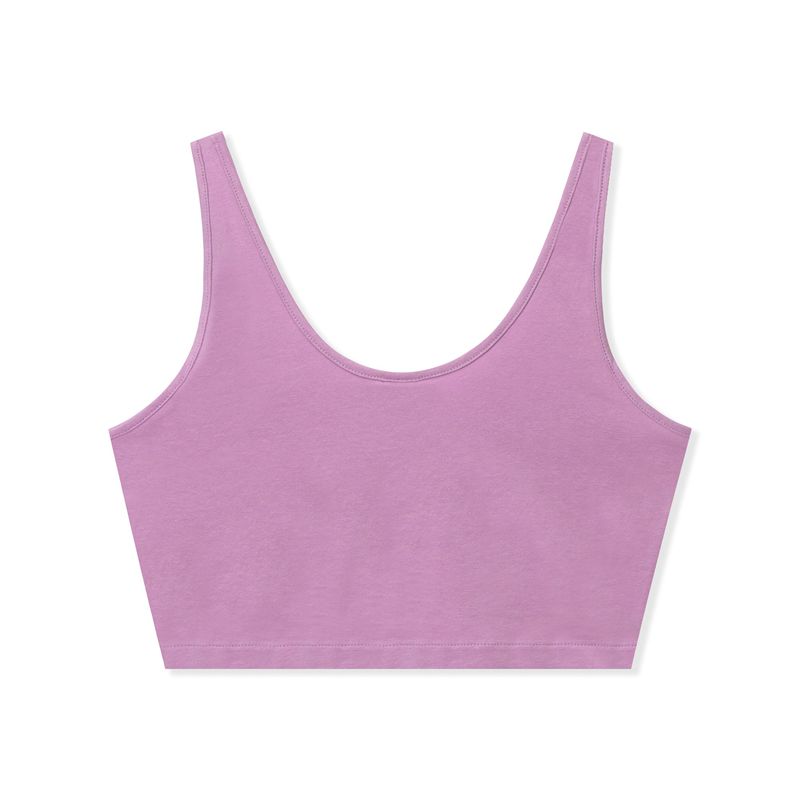 Tank Playboy Bedazzled Masthead Femme Violette | PJFDAOI-29