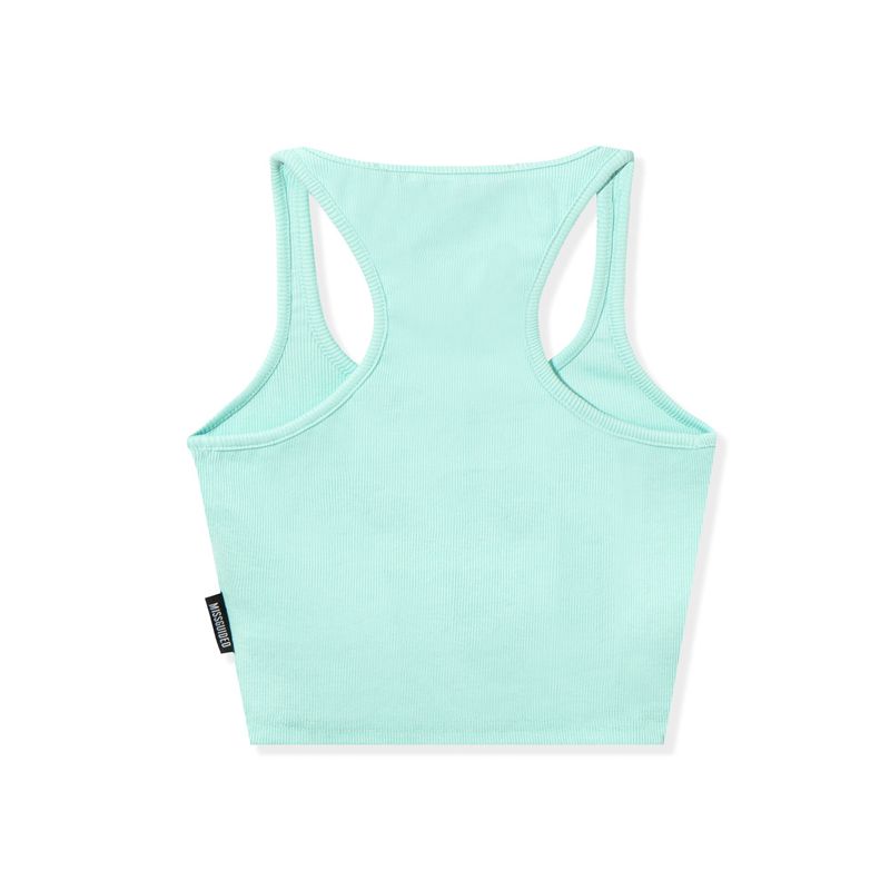 Tank Playboy Classiche Racer Femme Bleu | WJLRAFD-80