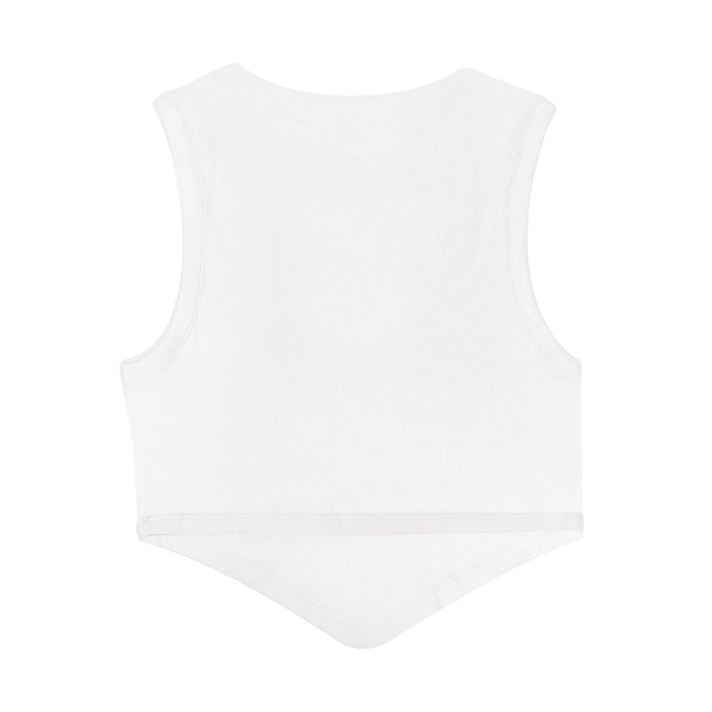 Tank Playboy Handkerchief Femme Blanche | FDTBROV-56