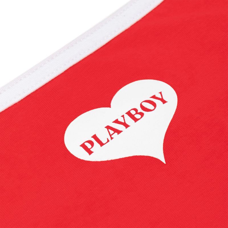 Tank Playboy Heart Lounge Femme Rouge | PRLYCQX-35