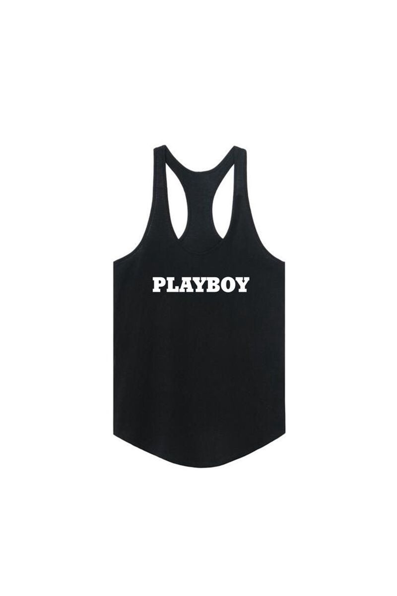 Tank Playboy Masthead Femme Blanche | AIGYJPX-13