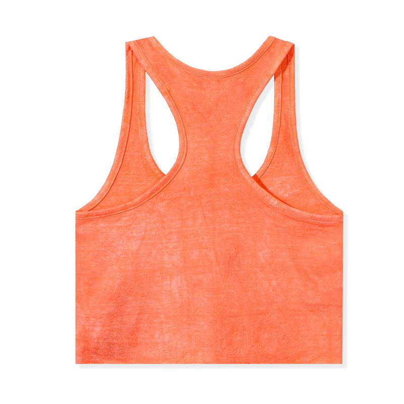 Tank Playboy Sunburst Graphic Femme Orange | JRCLOGY-73