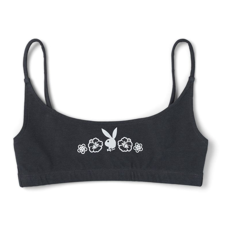 Tank Playboy Sunset Femme Noir | PFHVISJ-48