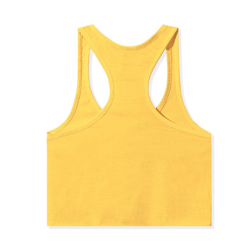 Tank Playboy Vip Club Femme Jaune | MZOASWB-17