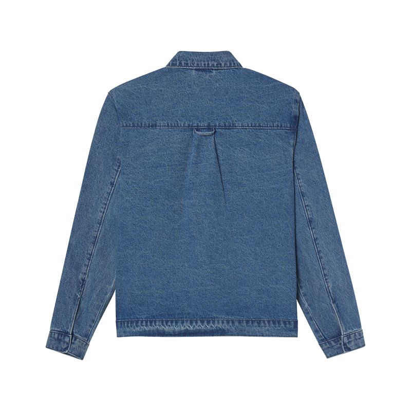 Vestes Playboy Jazz Denim Jacket Homme Bleu | KDYXUTZ-35