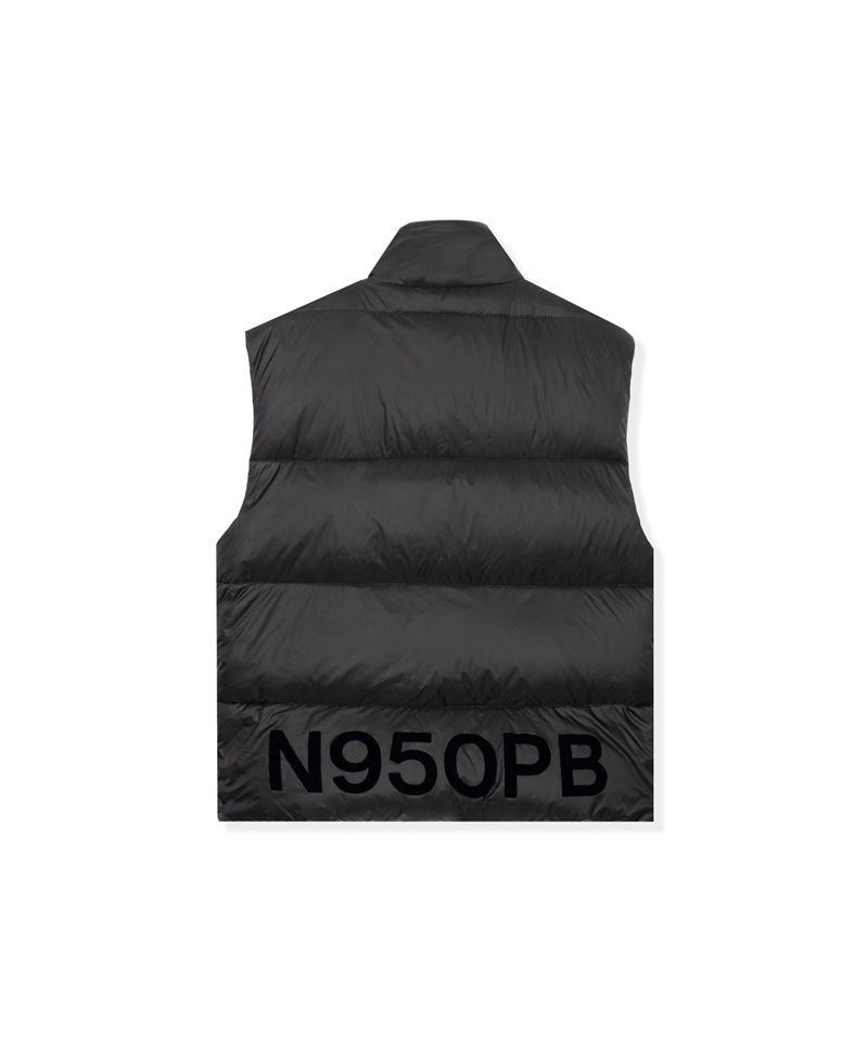 Vestes Playboy N950pb Puffer Vest Femme Noir | TVHJNYM-89