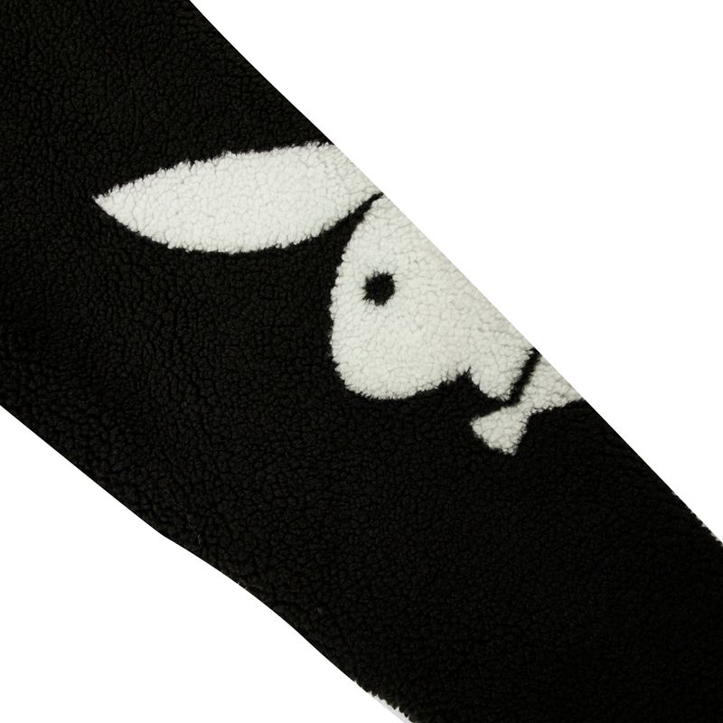 Vestes Playboy X Pleasures Bunny Sherpa Zip Up Jacket Homme Noir | YJELXCQ-49