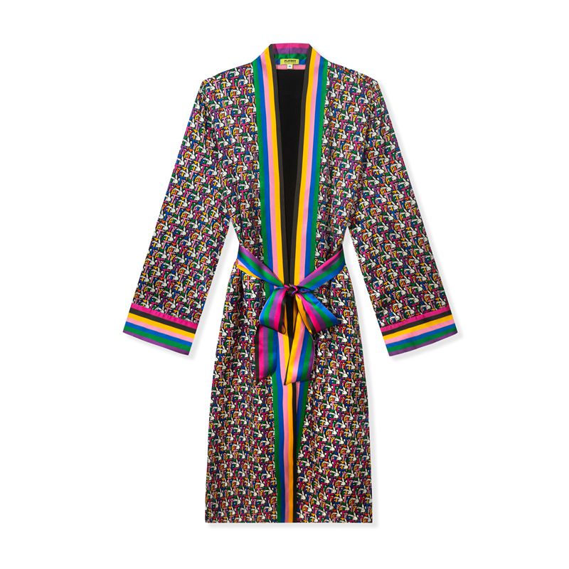 Vestes Playboy X Revolve Kimono Femme Multicolore | OZKVTGW-57