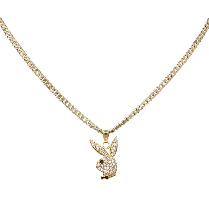 Bijoux Playboy The Dainty Necklace Femme Doré | SEVONWA-86