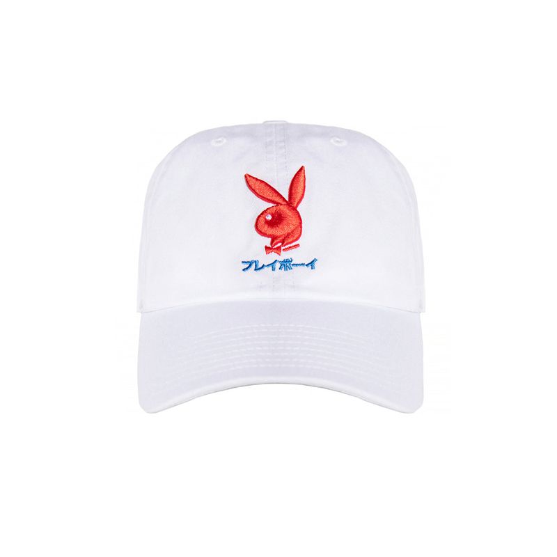 Chapeaux Playboy Japanese Rabbit Head Dad Homme Noir | VMXKRAT-08