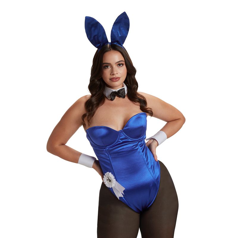 Costume De Lapin Playboy The Official Femme Bleu | ZIBWEAT-84