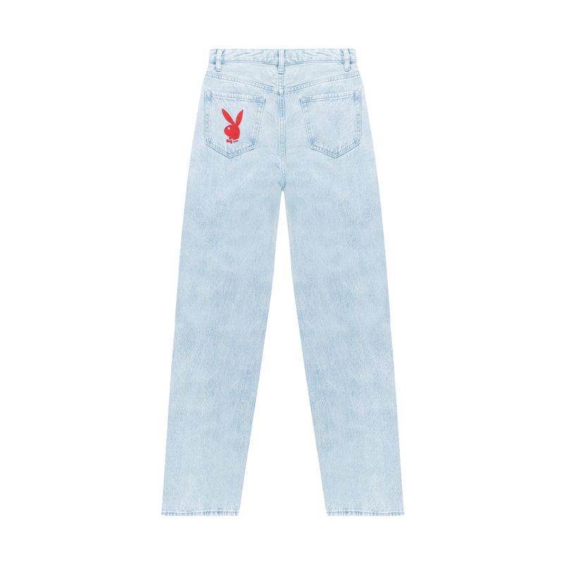 Jean Playboy Cloud Nine Boyfriend Femme Bleu | VNTEKXM-45