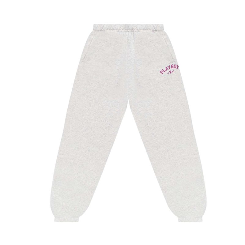 Pantalon Playboy 1983 Sweats Femme Grise | CUFPKEA-45